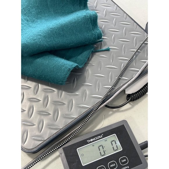 Christian Dior Monsieur Fringe Trim Scarf Acrylic Wrap Fall Winter Cozy Knit - Picture 5 of 7